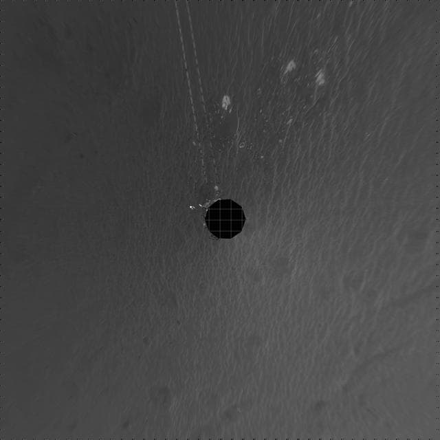 NASA image: Opportunity View After Sol 321 Drive Vertical