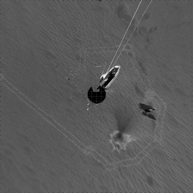 NASA image: Opportunity View on Sol 354 Vertical