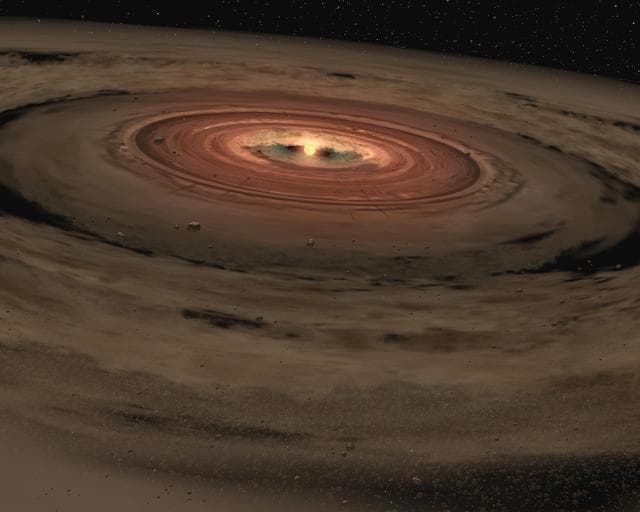 NASA image: Birth of an Unusual Planetary System  Artist Concept