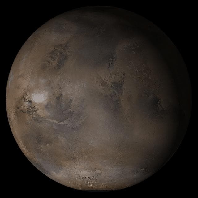 NASA image: Mars at Ls 160°: Acidalia/Mare Erythraeum