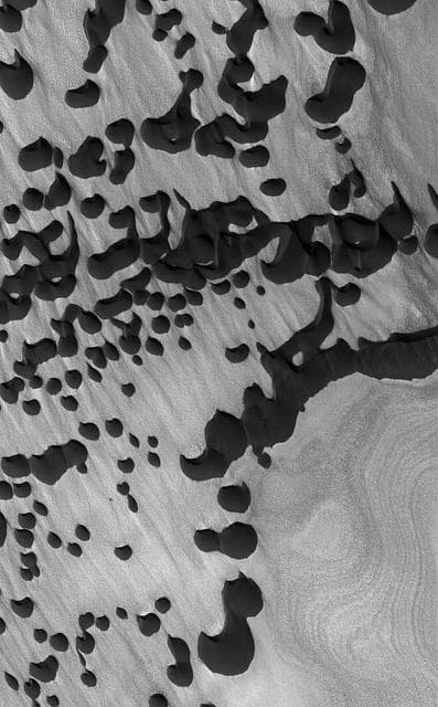 NASA image: Chasma Boreale Dunes