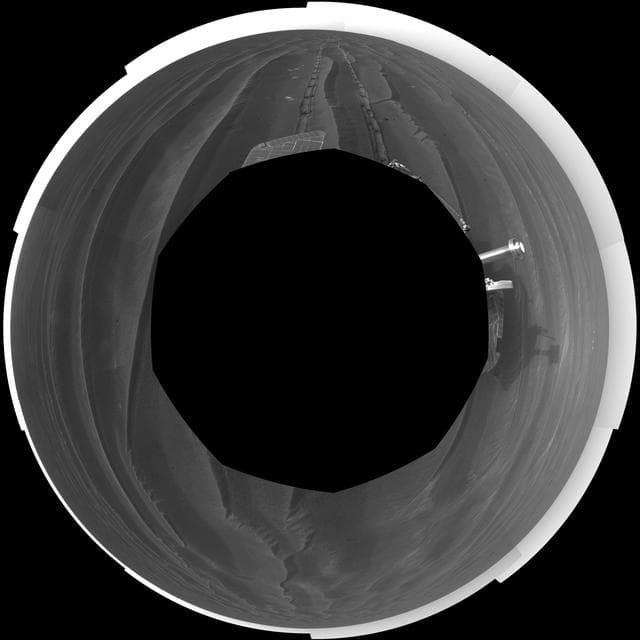 NASA image: Record Drive Day, Opportunity Sol 383 polar