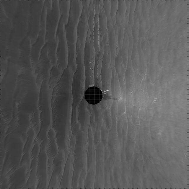 NASA image: Record Drive Day, Opportunity Sol 383 vertical