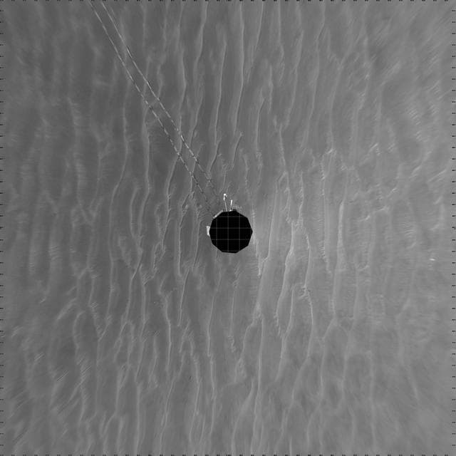 NASA image: Opportunity View on Sol 398 vertical