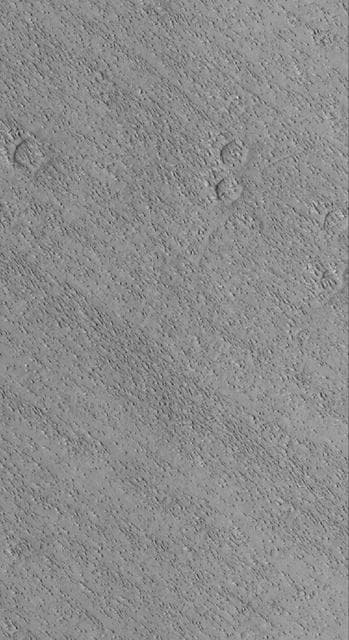 NASA image: Eumenides Dorsum Yardangs