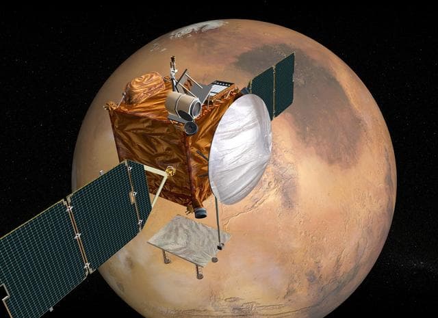 NASA image: Mars Telecommunications Orbiter, Artist Concept