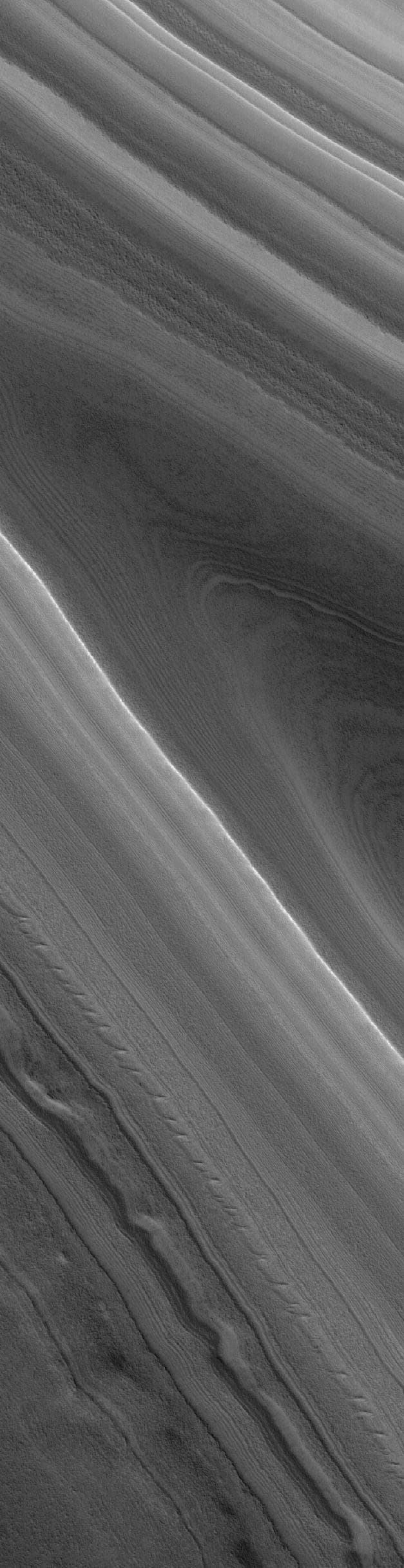 NASA image: North Polar Layers