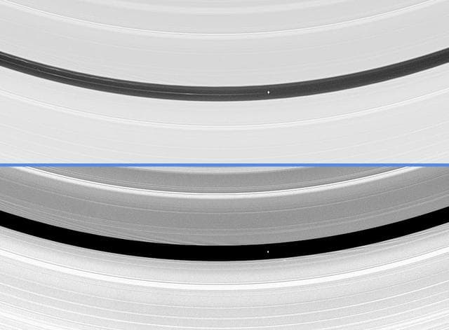 NASA image: Revealing Pan Influence