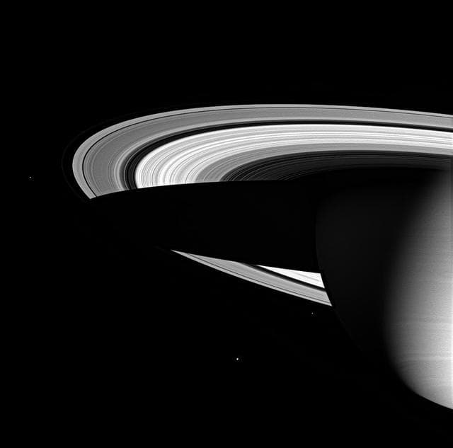 NASA image: Saturn Icy Realm