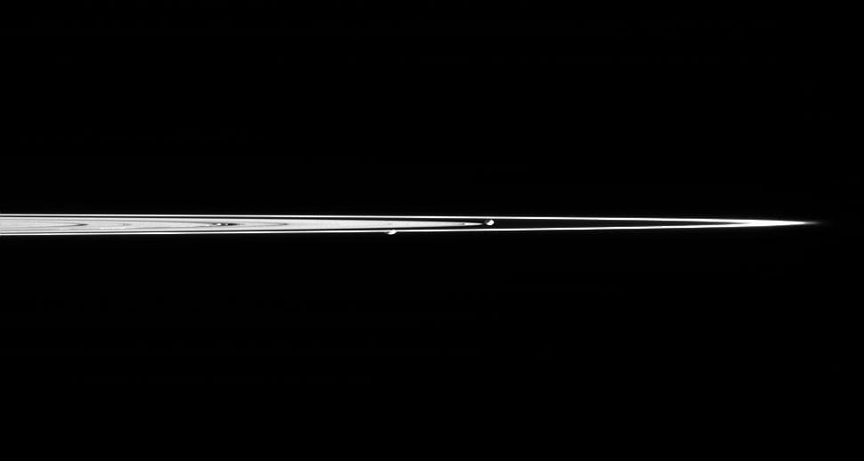 NASA image: F Ring Shepherds