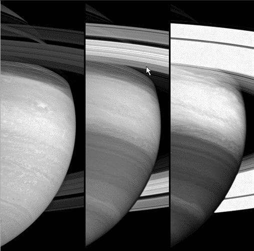 NASA image: Three Views of Saturn Animation