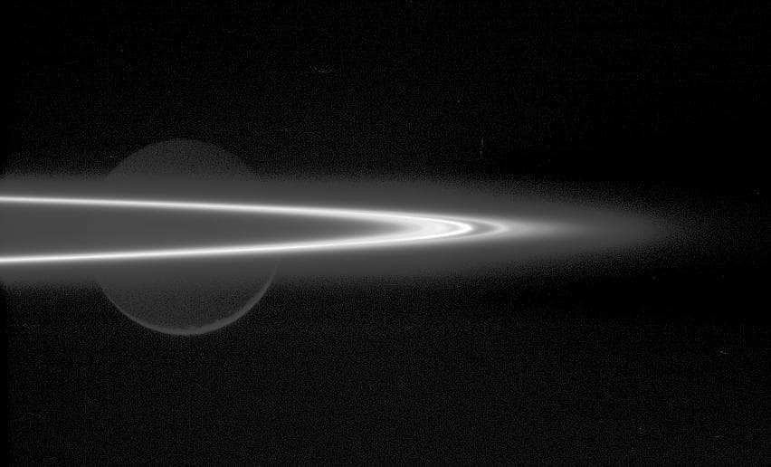 NASA image: Bright Arc of Ice