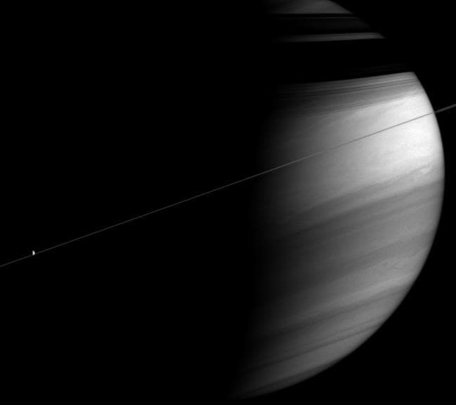 NASA image: Tilted Giant