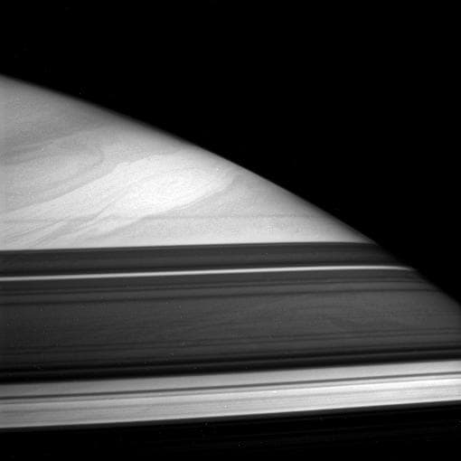 NASA image: A Storm Escapes the Shadows