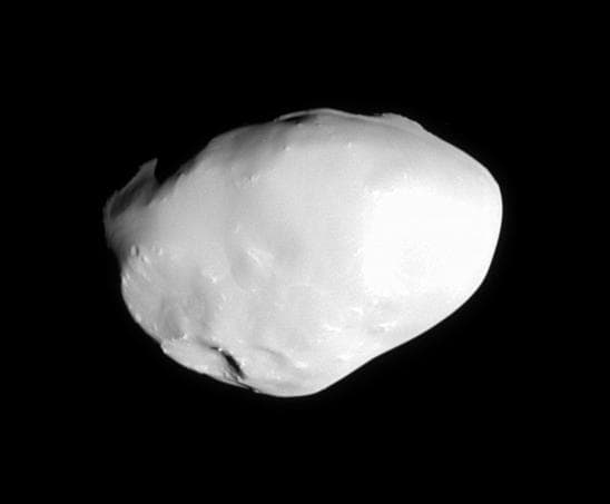 NASA image: Smooth Surface of Telesto
