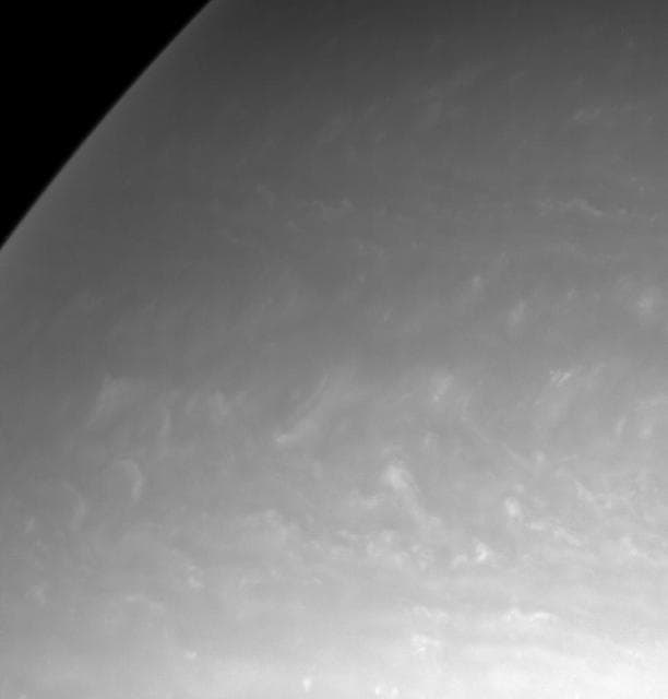 NASA image: Feathery Northern Clouds