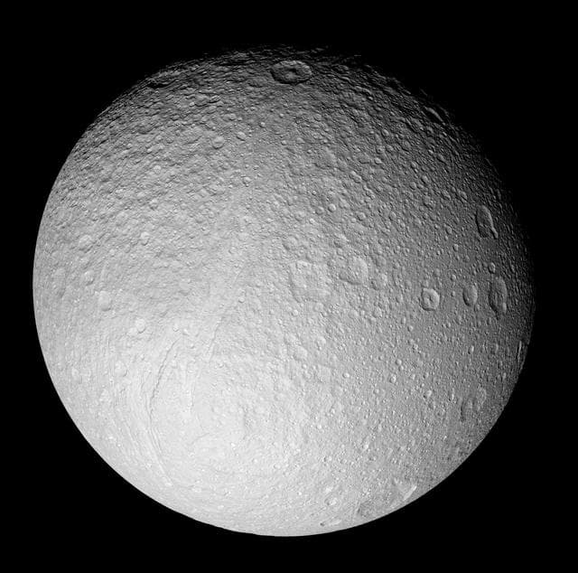 NASA image: Tethys in Full View
