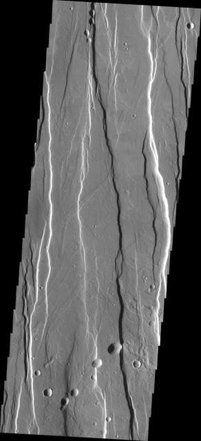 NASA image: Alba Patera Graben