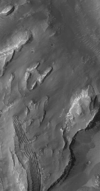 NASA image: Gale Sedimentary Rocks