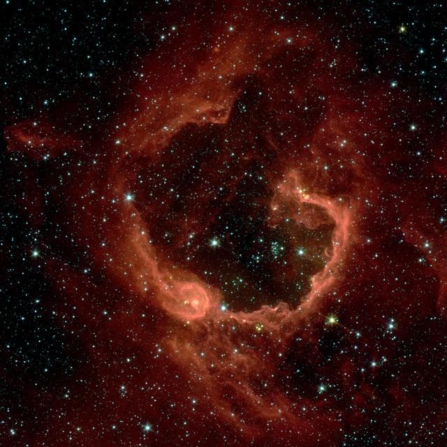 NASA image: A Bubble Bursts