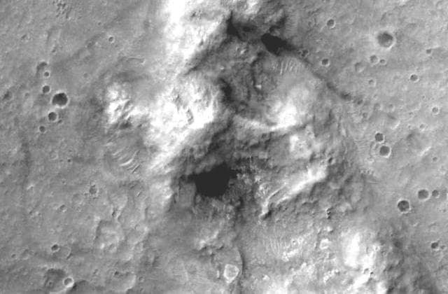 NASA image: Hills Explored by Spirit