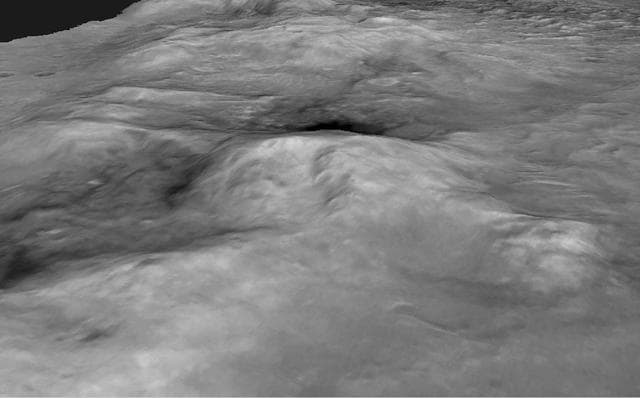 NASA image: Columbia Hills Oblique View