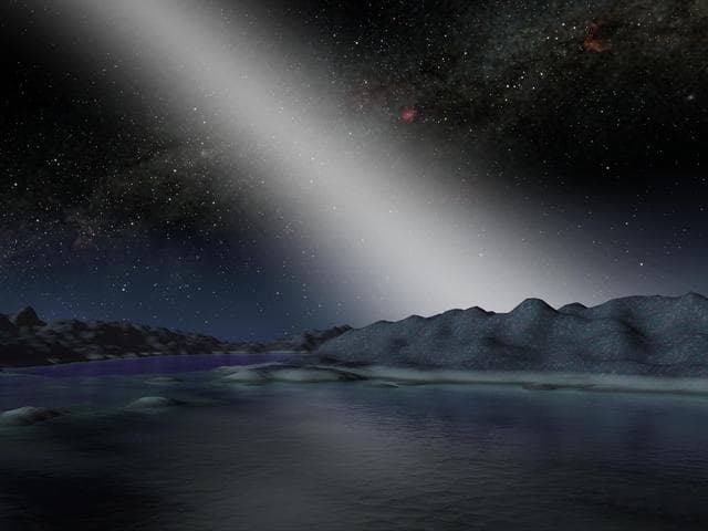 NASA image: Alien Asteroid Belt Compared to our Own  Artist Concept