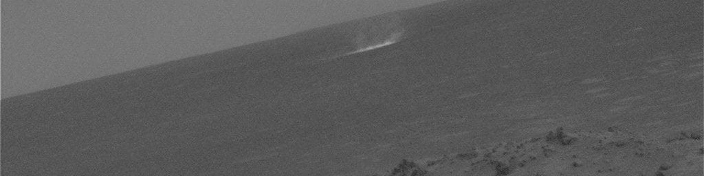 NASA image: Gusev Dust Devil Movie, Sol 459 Enhanced