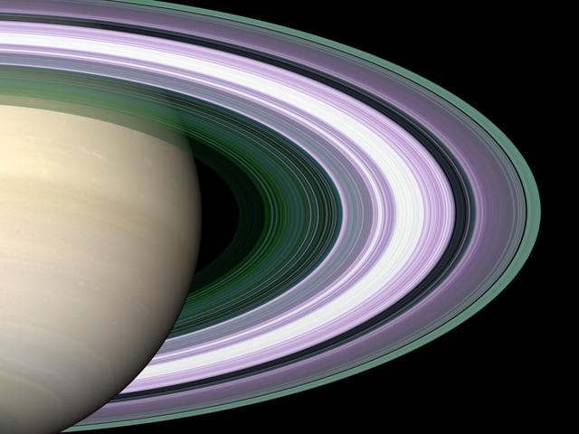 NASA image: Radio Occultation: Unraveling Saturn Rings