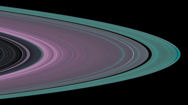 NASA image: Small Particles in Ring A