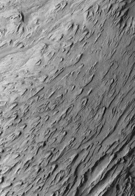 NASA image: Wind Erosion in Tithonium