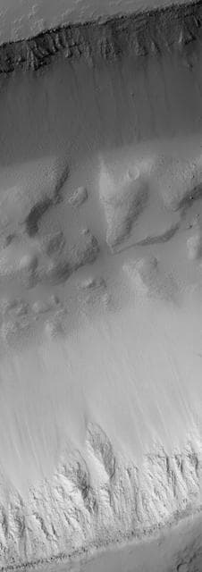 NASA image: Layered Trough Walls