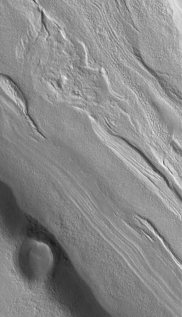 NASA image: Fretted Terrain Valley
