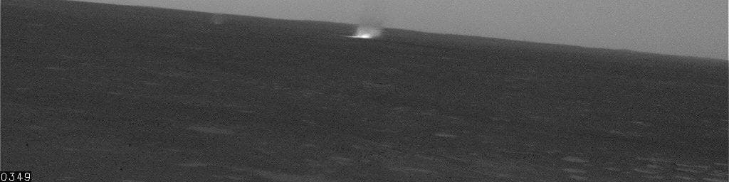 NASA image: Several Dust Devils in Gusev Crater, Sol 461