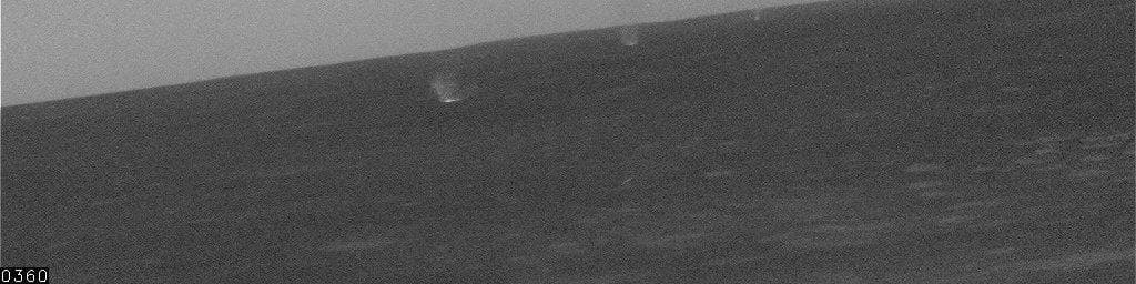 NASA image: Dust Devils in Gusev Crater, Sol 463