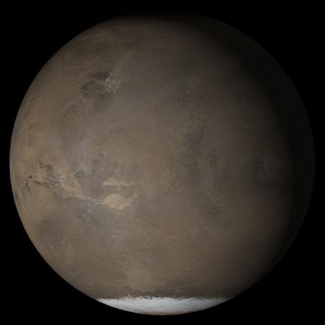 NASA image: Mars at Ls 211°: Acidalia/Mare Erythraeum