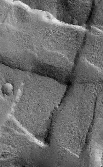 NASA image: Cross-Cutting Faults
