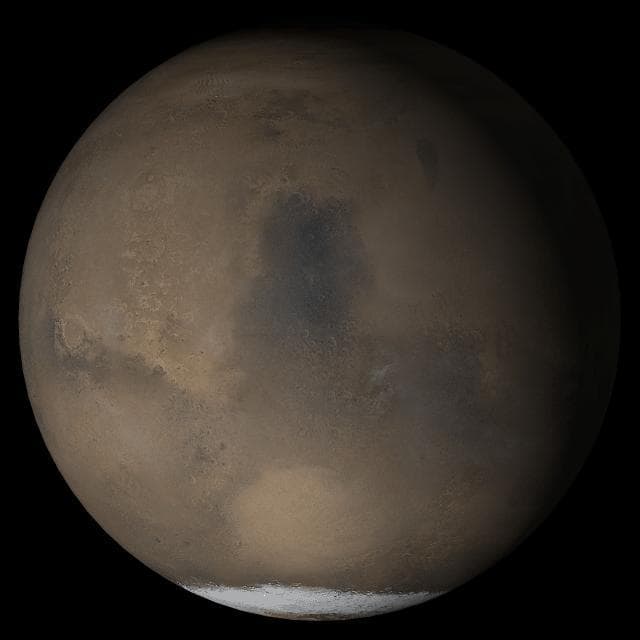 NASA image: Mars at Ls 211°: Syrtis Major