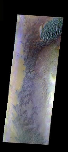 NASA image: Moreux Crater Dunes