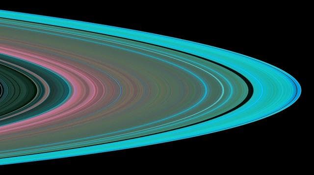 NASA image: Waves and Small Particles in Ring A