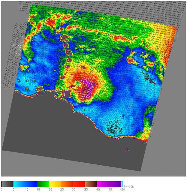 NASA image: Hurricane Emily