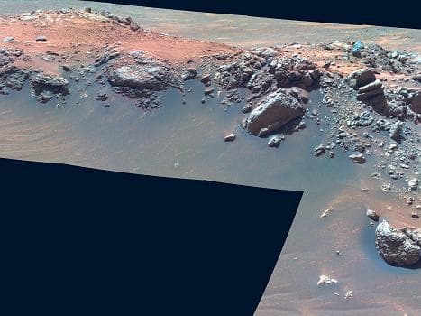 NASA image: Jibsheet in False Color