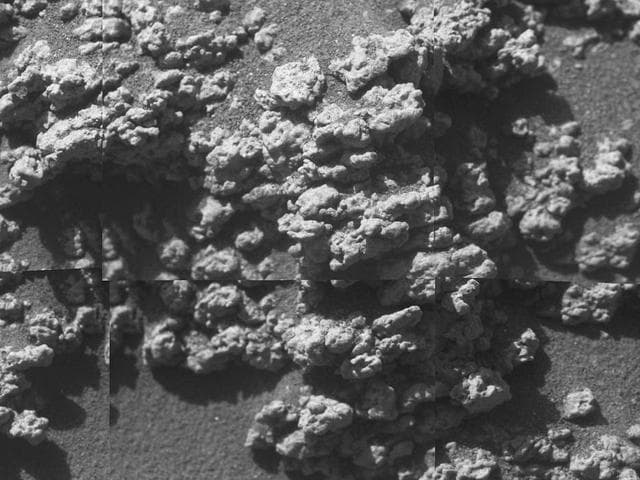 NASA image: Texture of Rock at Jibsheet