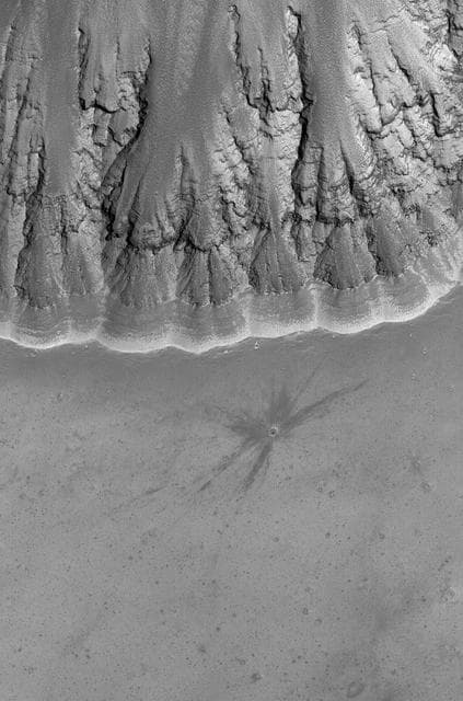 NASA image: Upland Impact