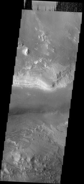 NASA image: Layered Deposit