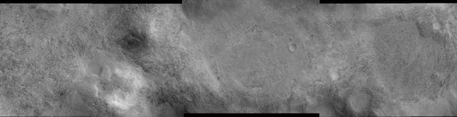 NASA image: Landscape Northeast of Halley Crater
