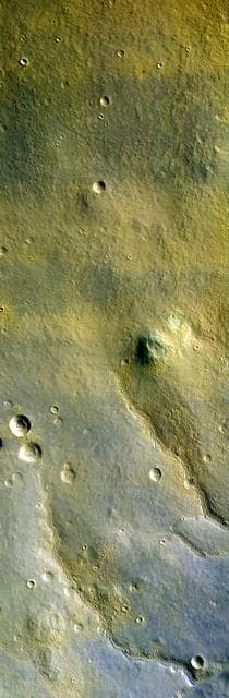 NASA image: First Color HiRISE Image of Mars