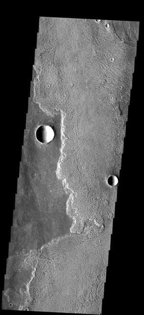 NASA image: Arsia Mons Lava