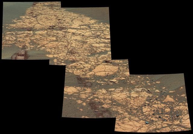NASA image: Paved Path for Opportunity