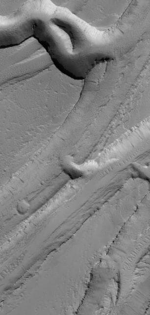 NASA image: Olympica Fossae